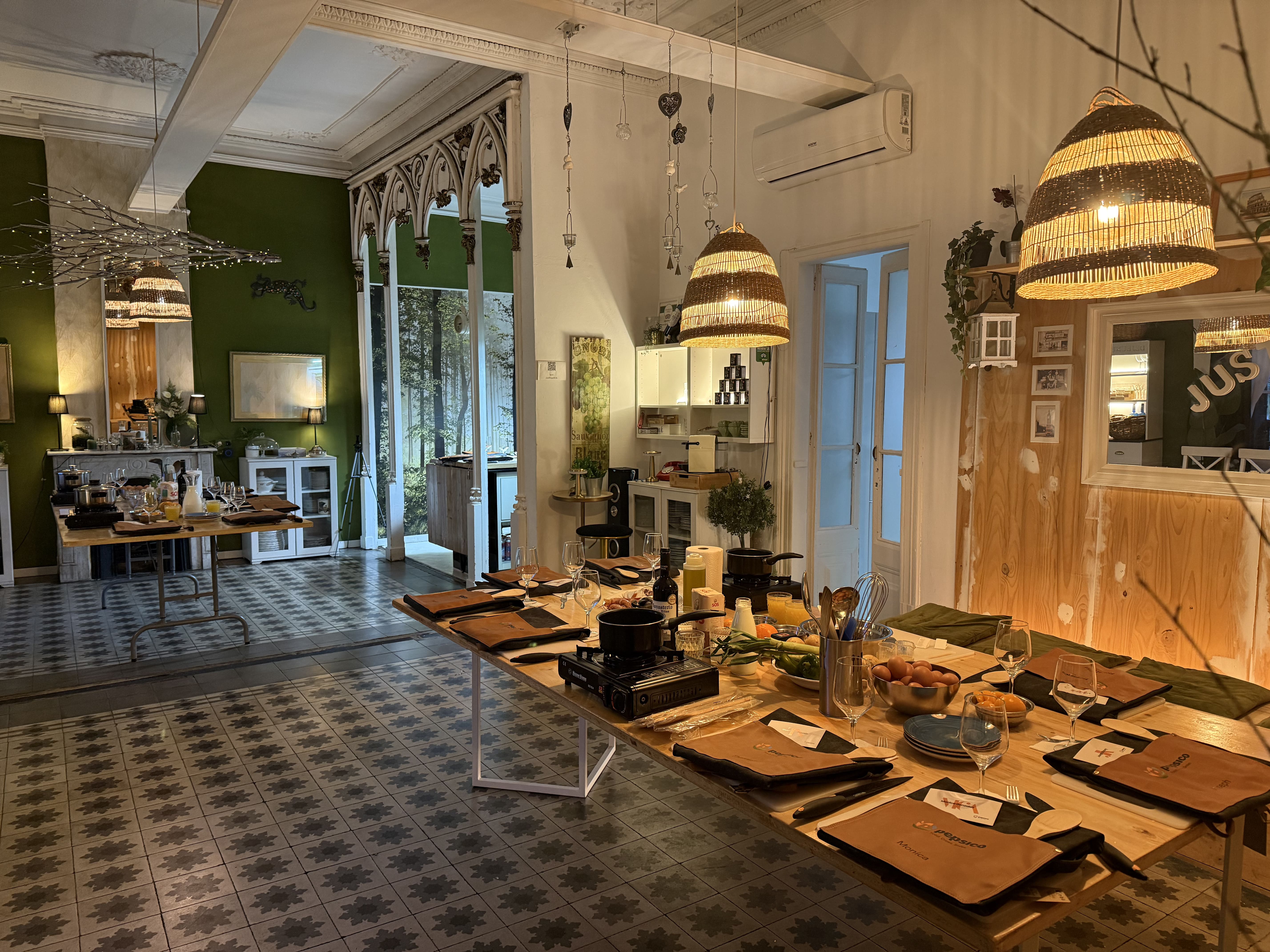 Competición gastronómica por equipos
